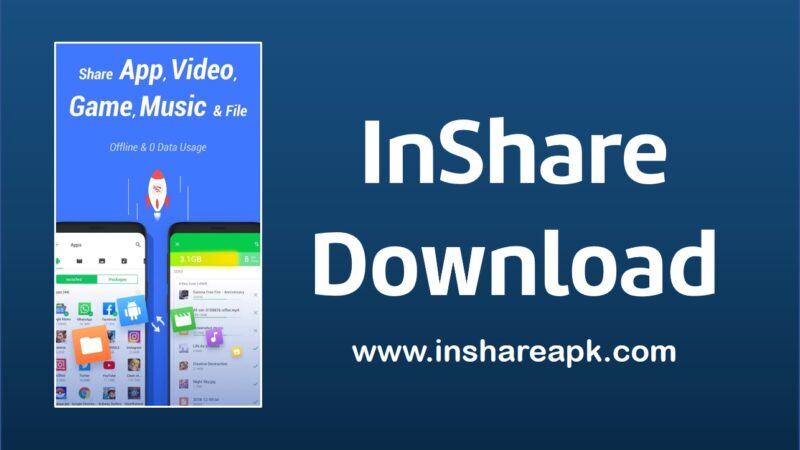 InShare Apk Download | Share All Apps & File Transfer to share unlimited joy now!
